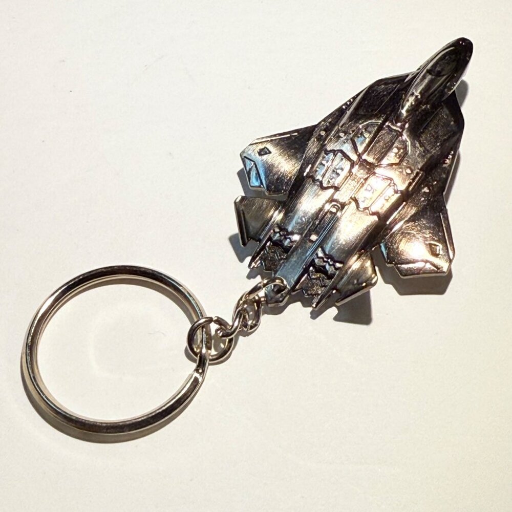 Call Of Duty 2016 Activision Jet Fighter Metal Keychain Keyring Plane